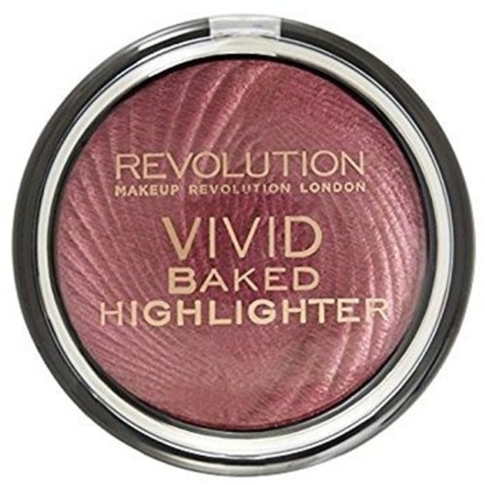 Revolution Vivid Baked Highlighter-Rose Gold Lights-Sealed